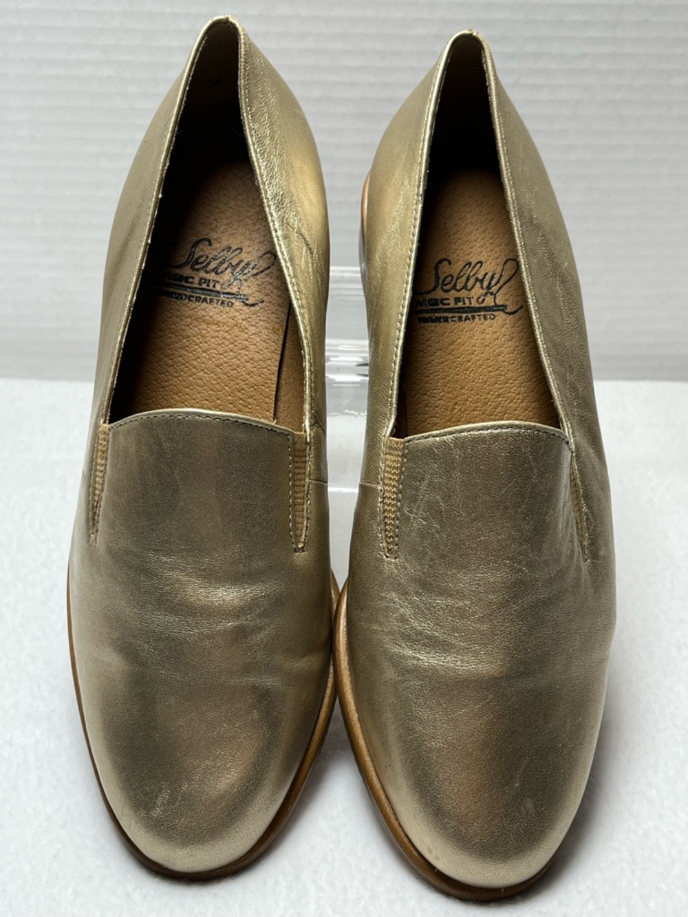 Selby Women's Metallic Gold Slip-On Loafers